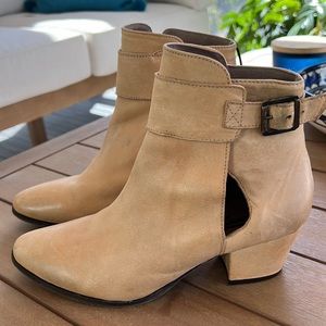 Free People Leather Booties